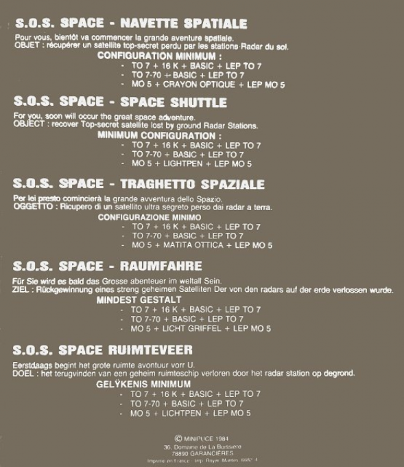 Sos Space — box-2D-back (EU)