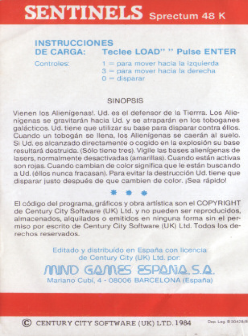 Sentinels — box-2D-back (SP)