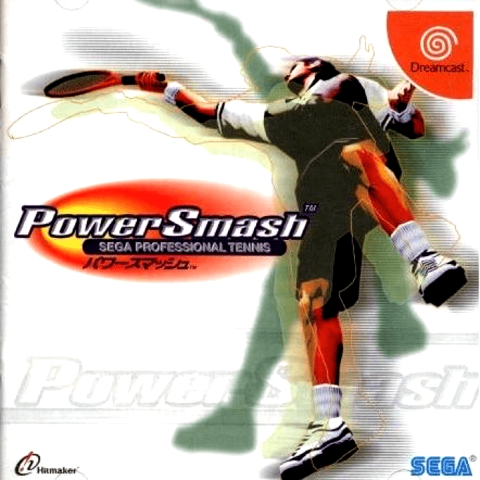 Power Smash - Sega Professional Tennis — box-2D (JP)