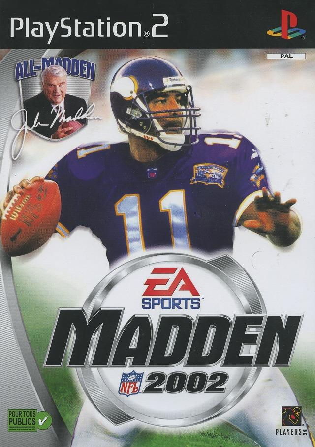 Madden NFL Super Bowl 2002 — box-2D (FR)