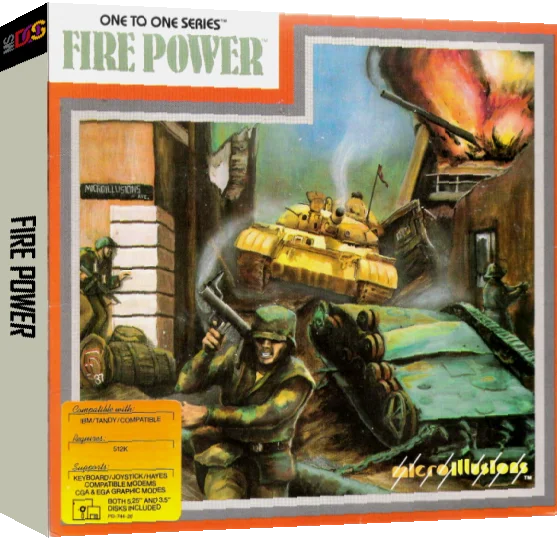 Fire Power — box-3D (US)
