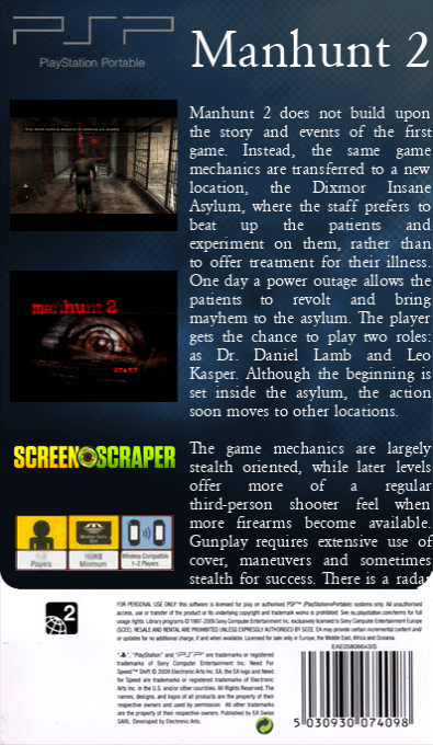 Manhunt 2 — box-2D-back (SS)