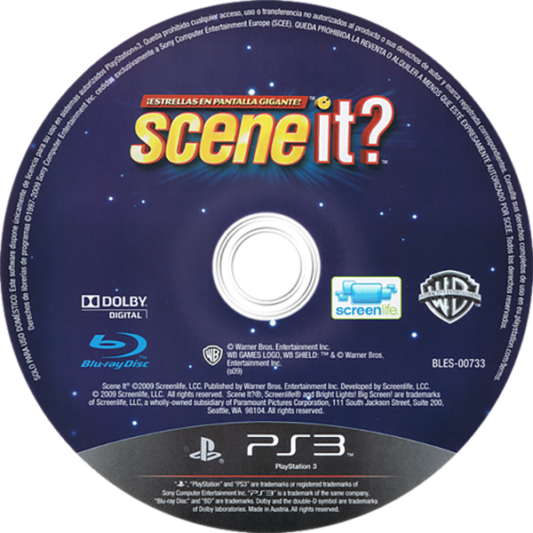 Scene It Estrellas en la Pantalla Gigante — support-texture (EU)