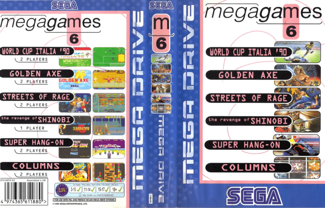 Mega Games 6 — box-texture (EU)