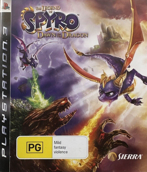 Legend of Spyro Dawn of the Dragon, The — box-2D (AU)