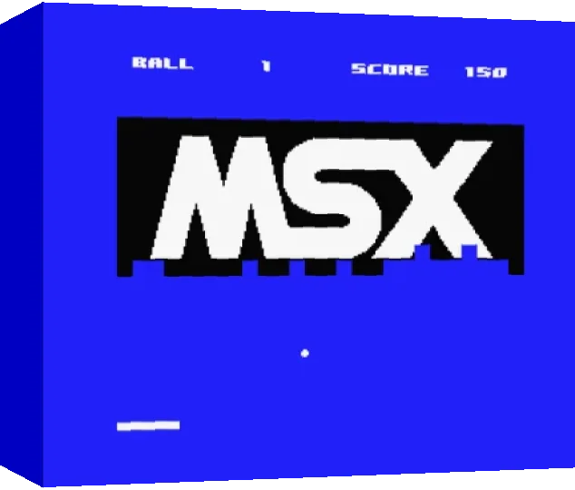 Msx Daikoshin. Rompe Msx — box-3D (WOR)