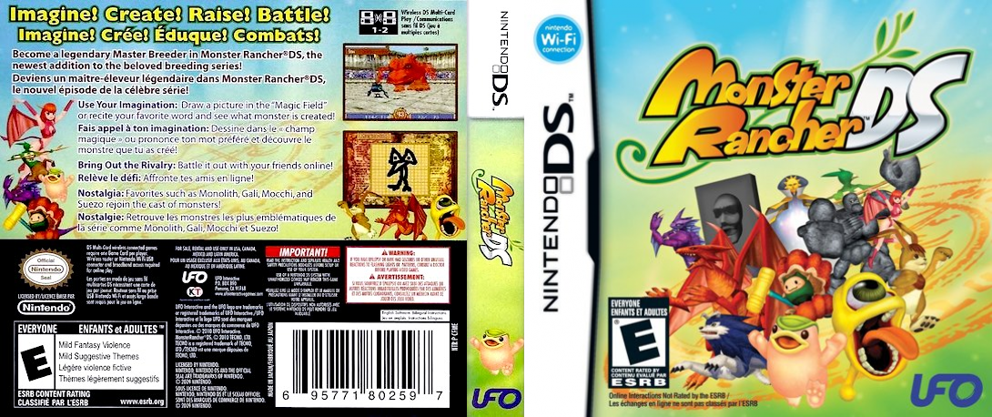Monster Rancher DS — box-texture (US)
