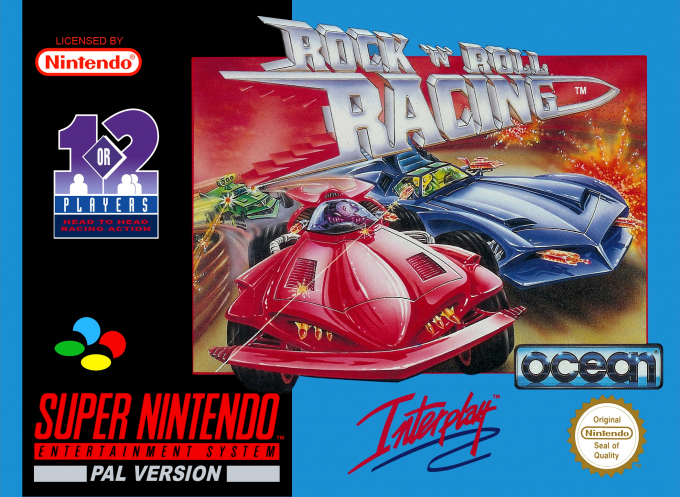 Rock N' Roll Racing — box-2D (EU)