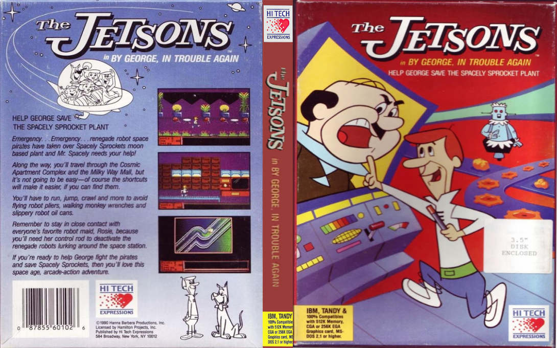 Jetsons, The - By George, In Trouble Again — box-texture (US)