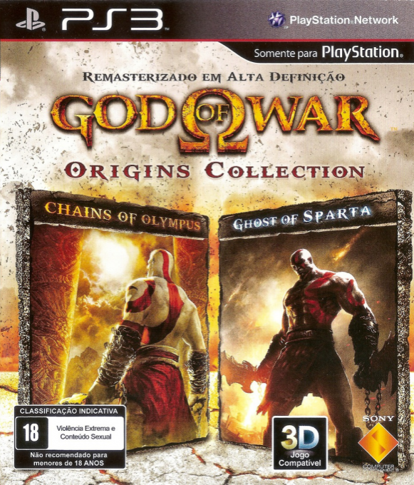 God of War Collection - Volume II — box-2D (BR)