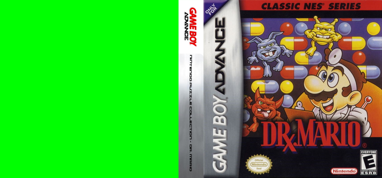 Nintendo Puzzle Collection - Dr. Mario — box-texture (US)