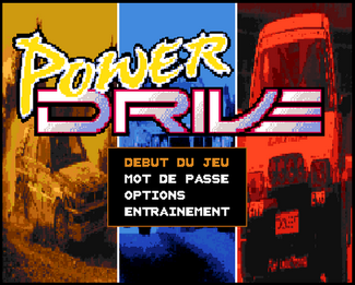 Power Drive — sstitle (WOR)
