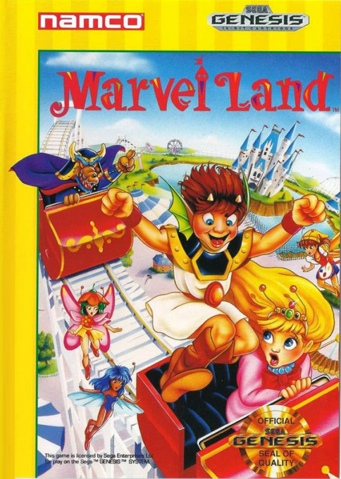 Marvel Land box art