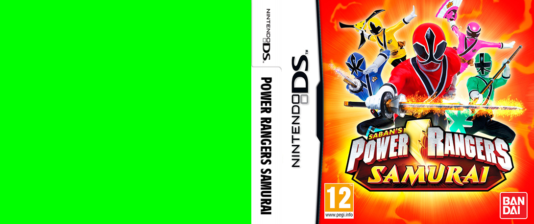 Power Rangers - Samurai — box-texture (EU)