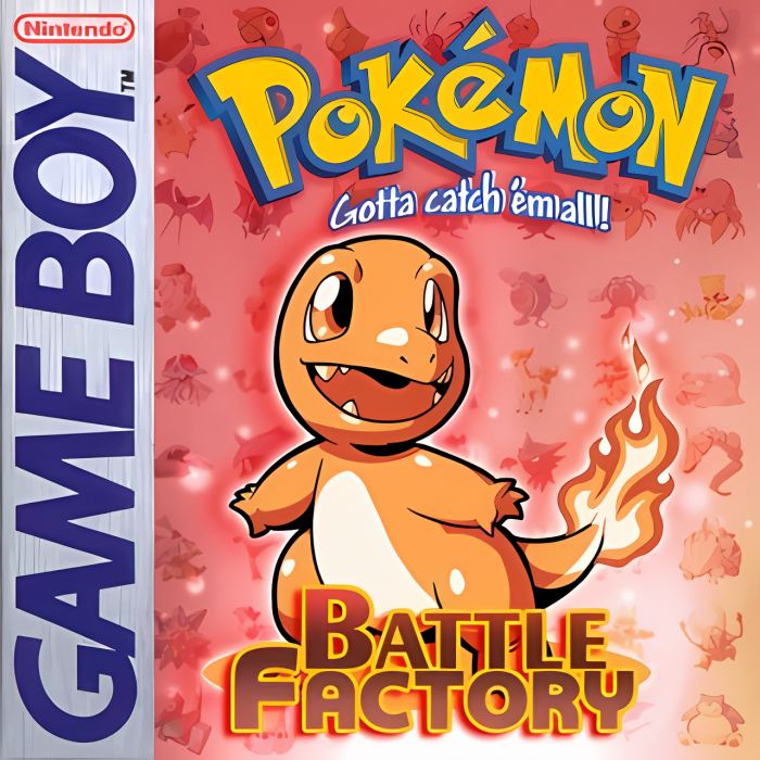 Pokemon Red Battle Factory box art