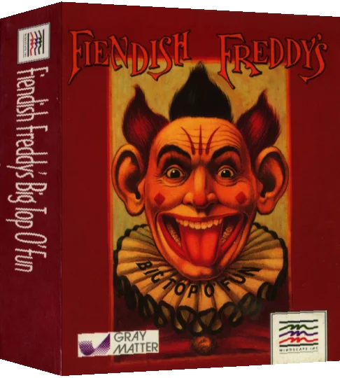 Fiendish Freddy's Big Top O' Fun — box-3D (EU)