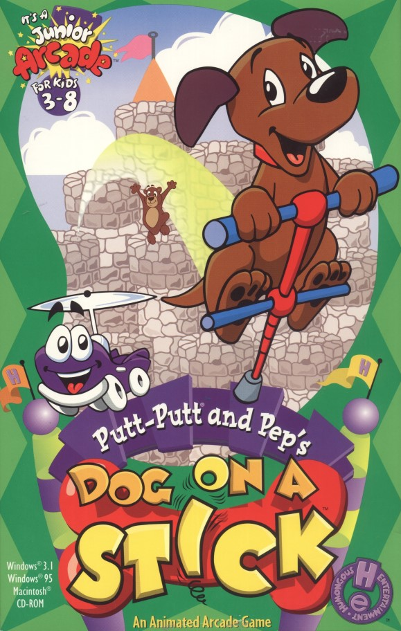 Putt-Putt and Pep's Dog on a Stick box art