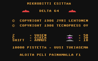 Delta 64 — sstitle (WOR)