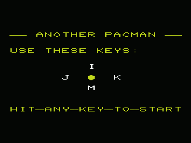 Another Pacman — sstitle (WOR)