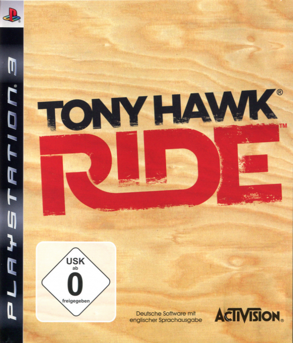 Tony Hawk - Ride — box-2D (DE)