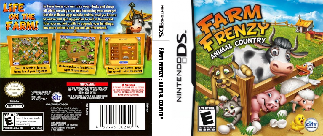 Farm Frenzy - Animal Country — box-texture (US)