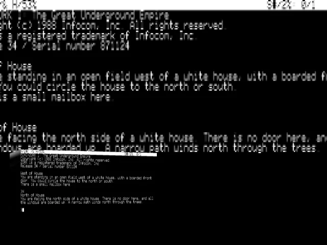 Mini-Zork I - The Great Underground Empire — mixrbv2 (WOR)