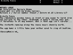 ZxZvm - Mother Loose - An Interactive Nursery Rhyme — ss (WOR)