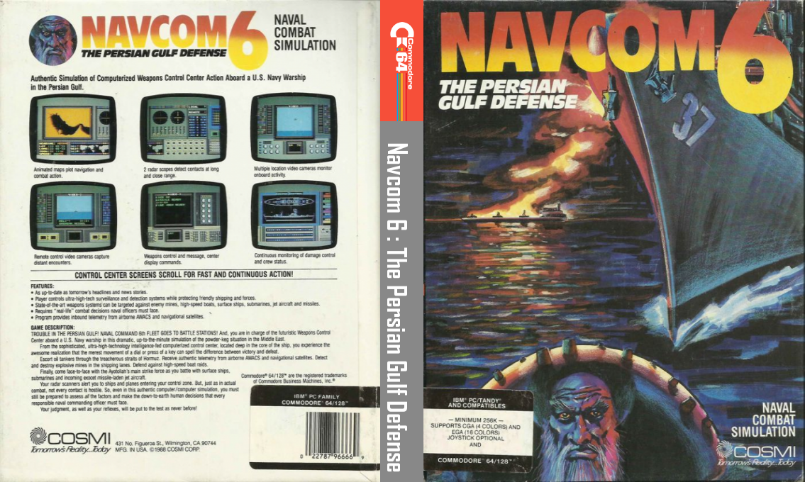Navcom 6 - The Persian Gulf Defence — box-texture (US)