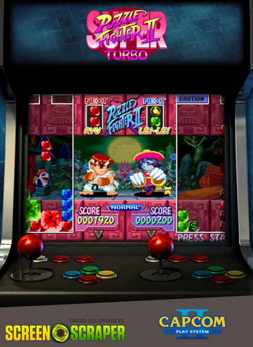 Super Puzzle Fighter II Turbo — box-2D (SS)