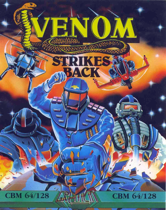 VENOM Strikes Back box art