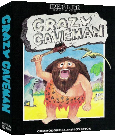 Crazy Caveman — box-3D (EU)