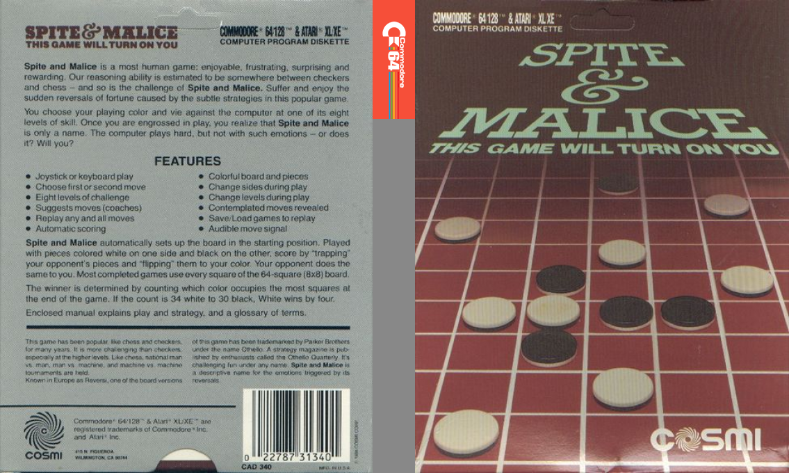 Spite & Malice — box-texture (US)