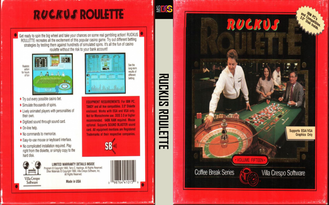 Ruckus Roulette — box-texture (US)