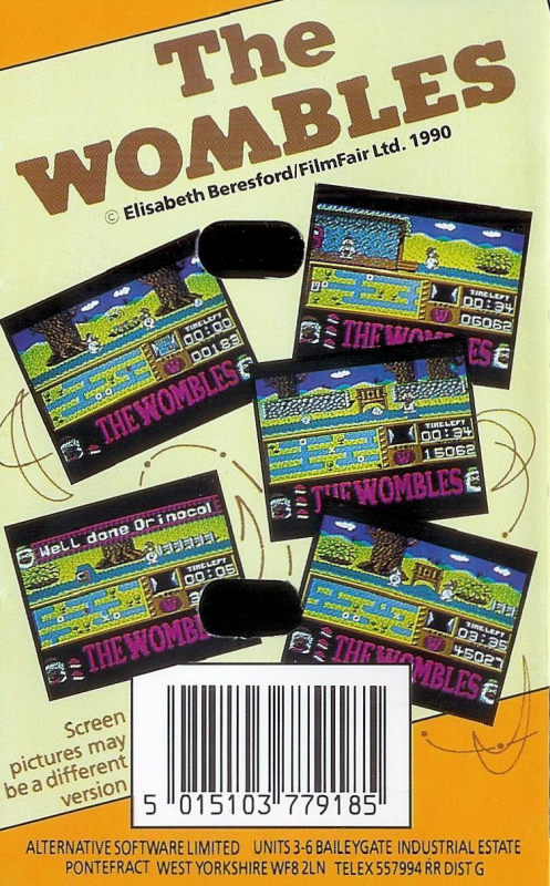 Wombles, The — box-2D-back (EU)