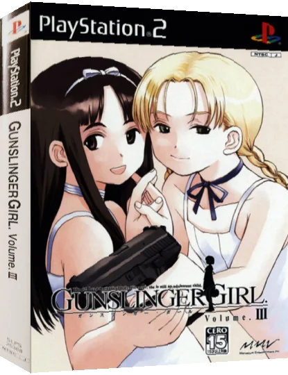 Gunslinger Girl. Volume. III — box-3D (JP)