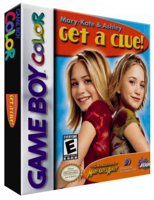 Mary-Kate & Ashley - Get a Clue! — box-3D (US)