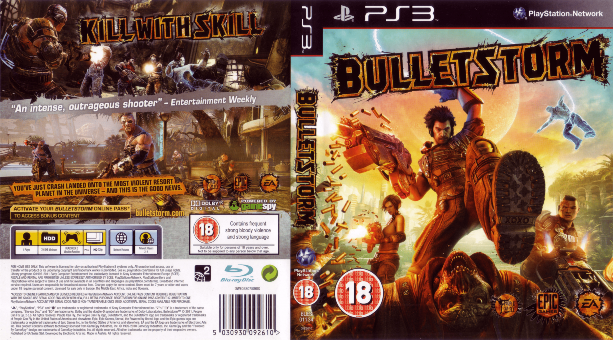 Bulletstorm — box-texture (UK)