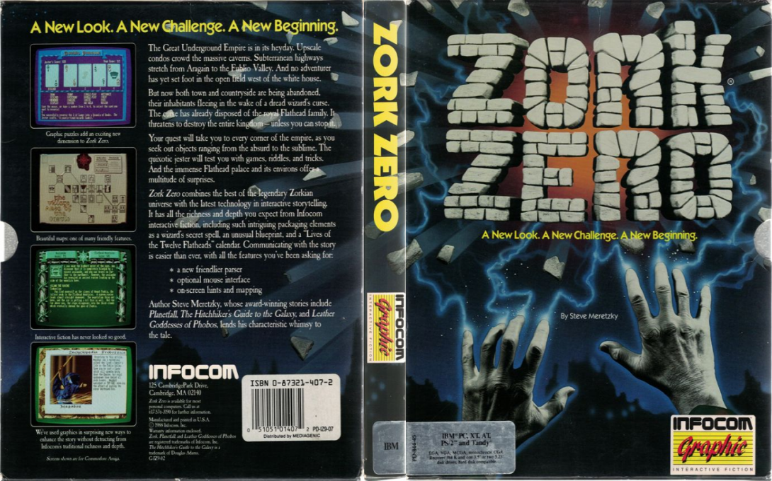 Zork Zero - The Revenge Of Megaboz — box-texture (US)