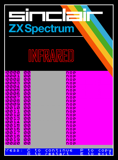 Infrared box art