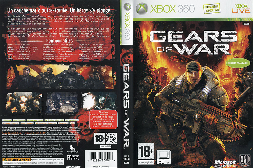 Gears of War — box-texture (FR)