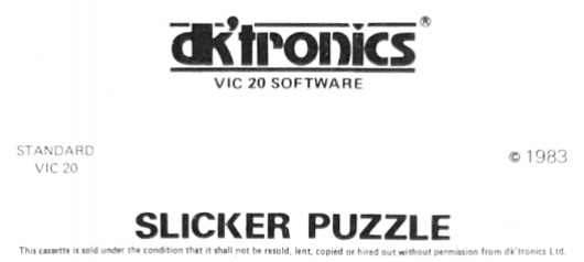 Slicker Puzzle, The — support-texture (EU)