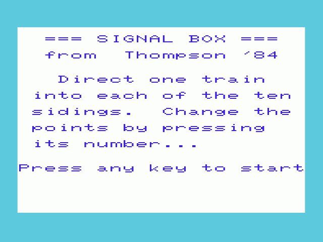 Signal Box — sstitle (WOR)