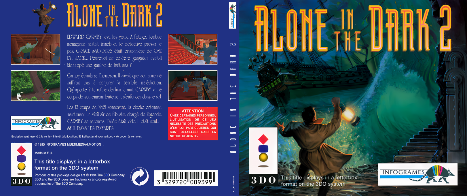 Alone in the Dark 2 — box-texture (FR)