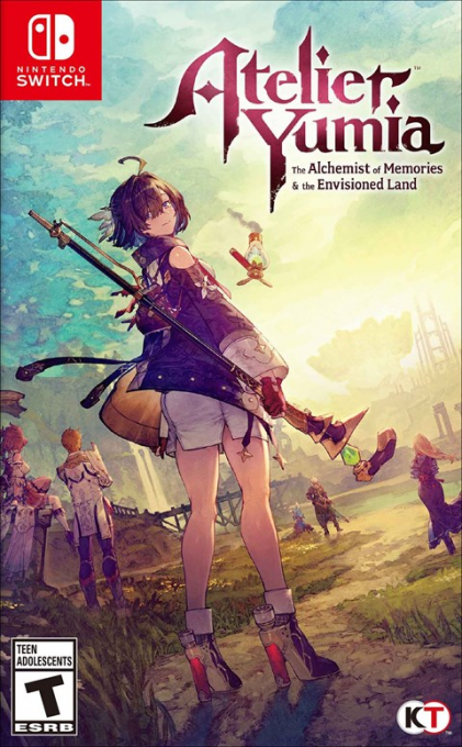 Atelier Yumia: The Alchemist of Memories & the Envisioned Land box art