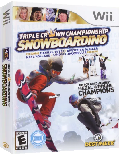 Triple Crown Championship Snowboarding — box-3D (US)
