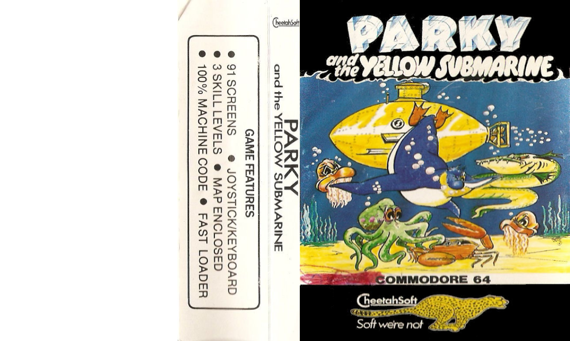 Parky and the Yellow Submarine — box-texture (EU)