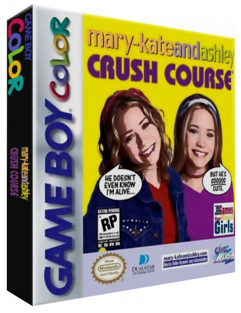 Mary-Kate and Ashley - Crush Course — box-3D (US)