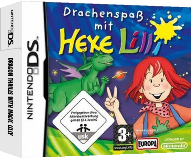 Dragon Thrills With Magic Lilly — box-3D (DE)