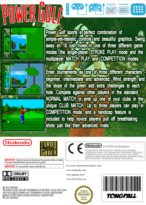Power Golf — box-2D-back (EU)