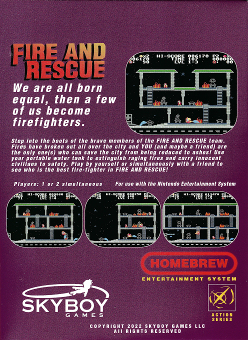 Fire and Rescue — box-2D-back (WOR)